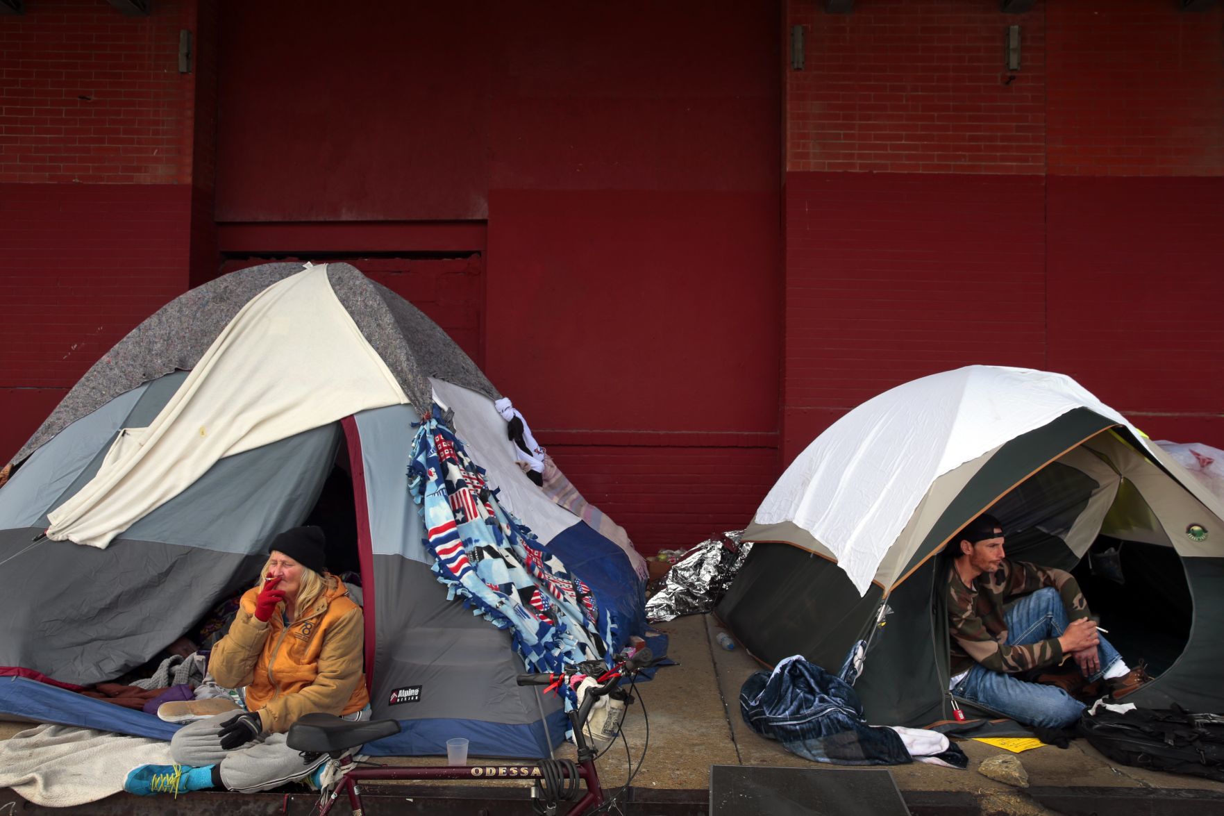 Some homeless in need of cleaning supplies while others unfamiliar with the coronavirus